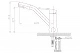 Смеситель ZorG ZR 400 KF-12 SATIN