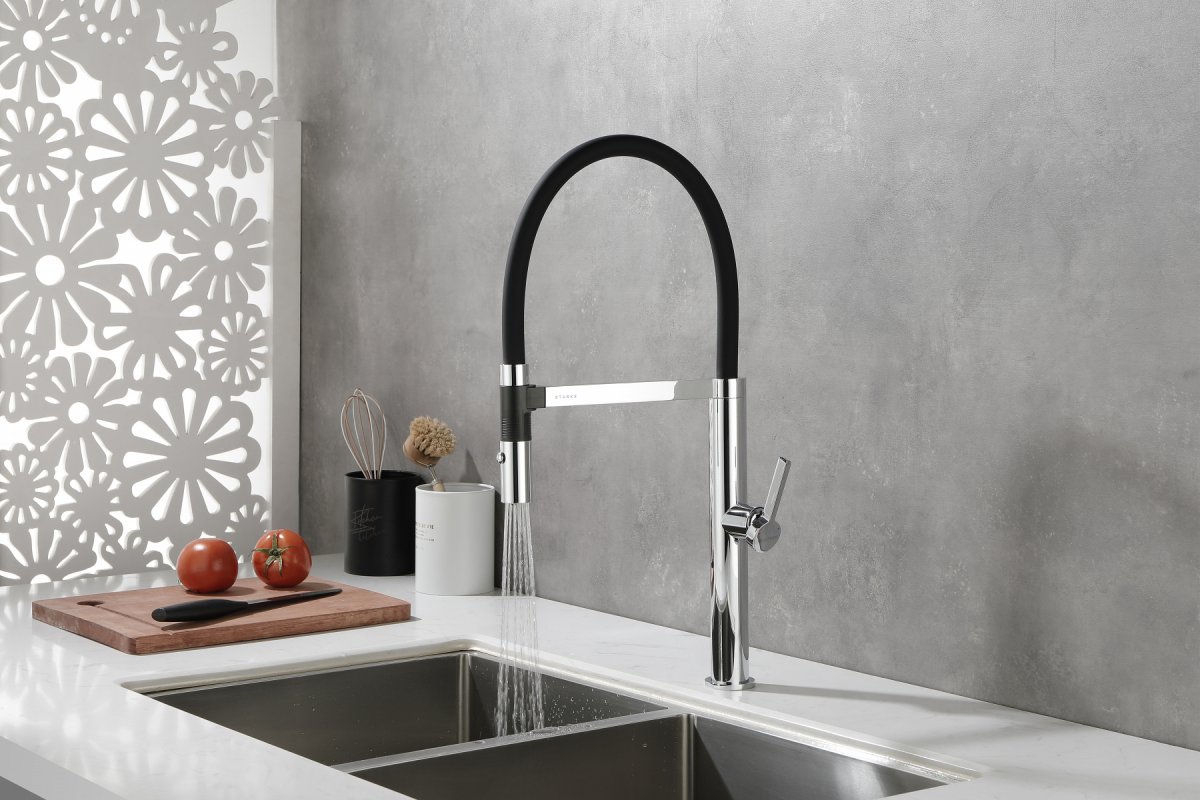 Смеситель для кухни Paulmark LEADER, хром, Le214101-CR
