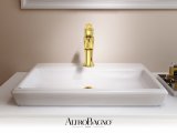 Смеситель для раковины ALTROBAGNO Беатриче (Beatrice) 0114 Or