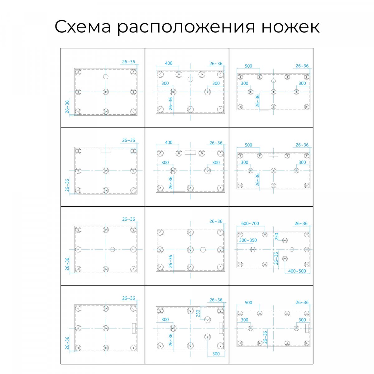 Душевой поддон прямоугольный RGW ST-G
