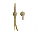Гигиенический душ со смесителем Bronze de Luxe 1760S 3253CG, матовое золото