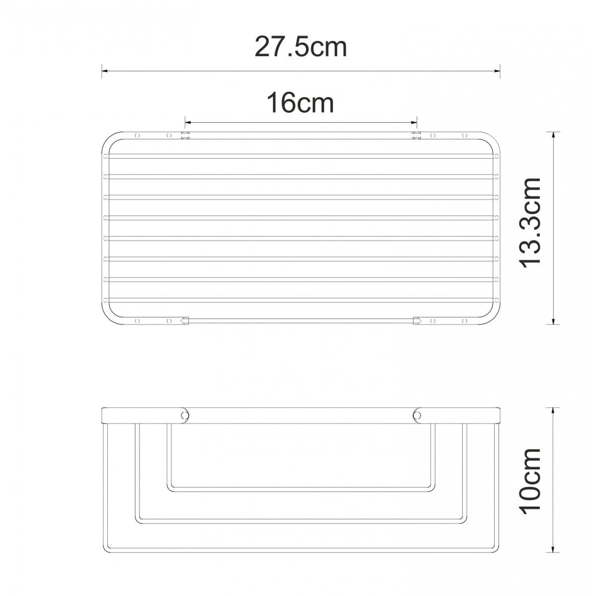 Полка WasserKraft 711W