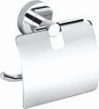 Держатель для туалетной бумаги с крышкой WONZON & WOGHAND EASY, Хром (WW-8126)