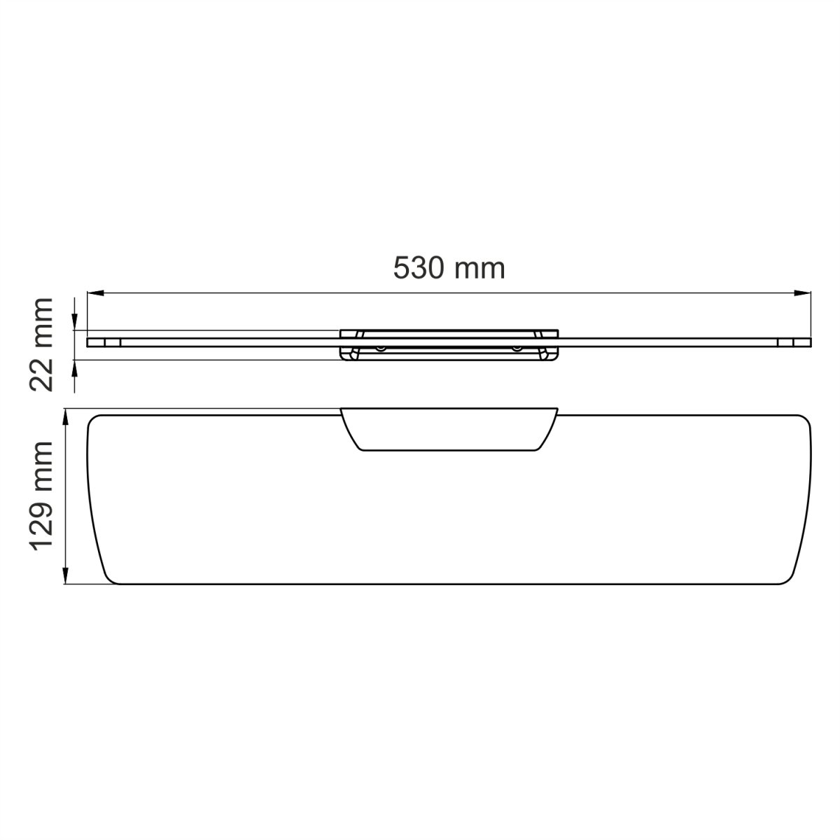 Полка WasserKraft 7224