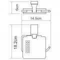 Держатель туалетной бумаги WasserKraft 6025