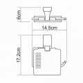 WasserKRAFT Leine K-5025 Держатель туалетной бумаги