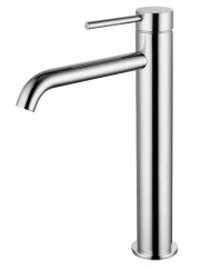 Смеситель для раковины высокий WONZON & WOGHAND STICK, Хром (WW-88239017-CR)