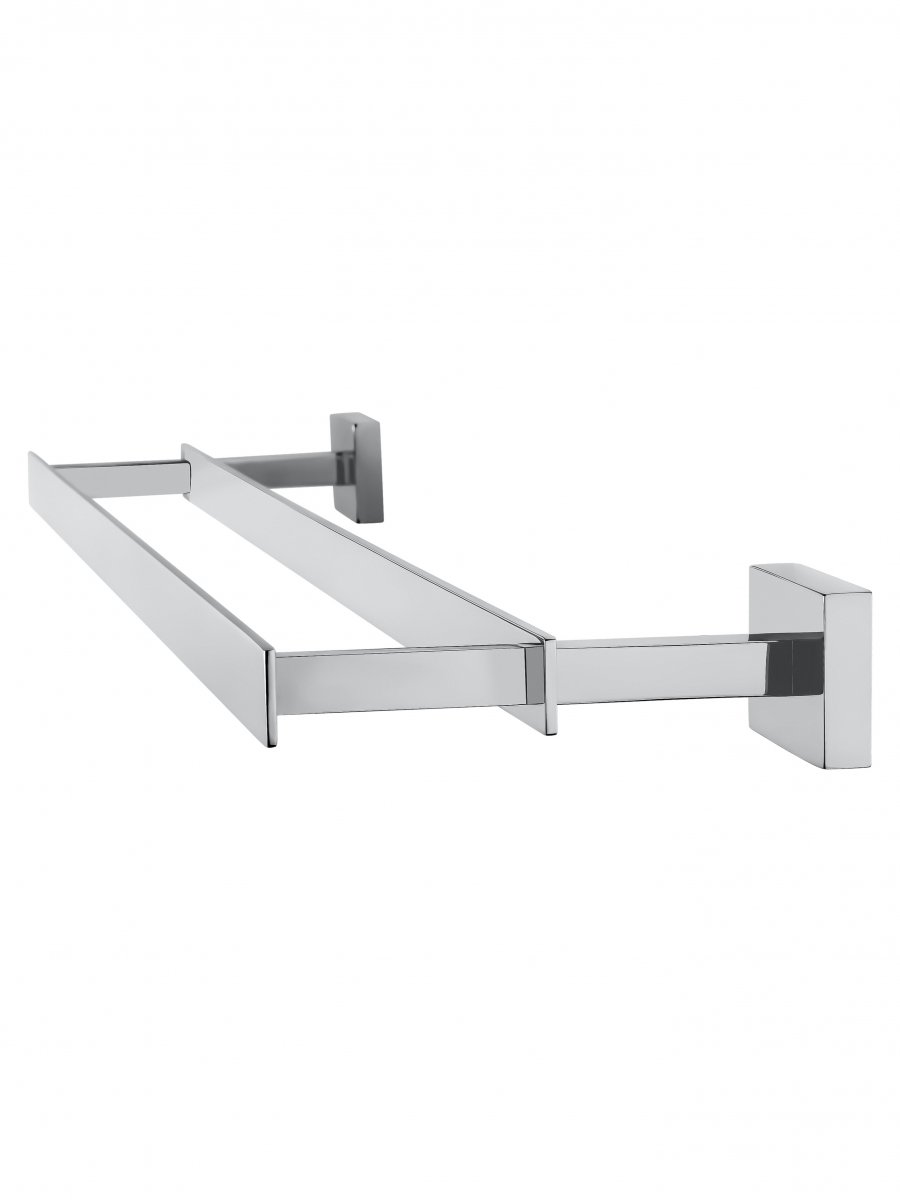 Полотенцедержатель двойной WONZON & WOGHAND FLAT, Хром (WW-9711-60CM)