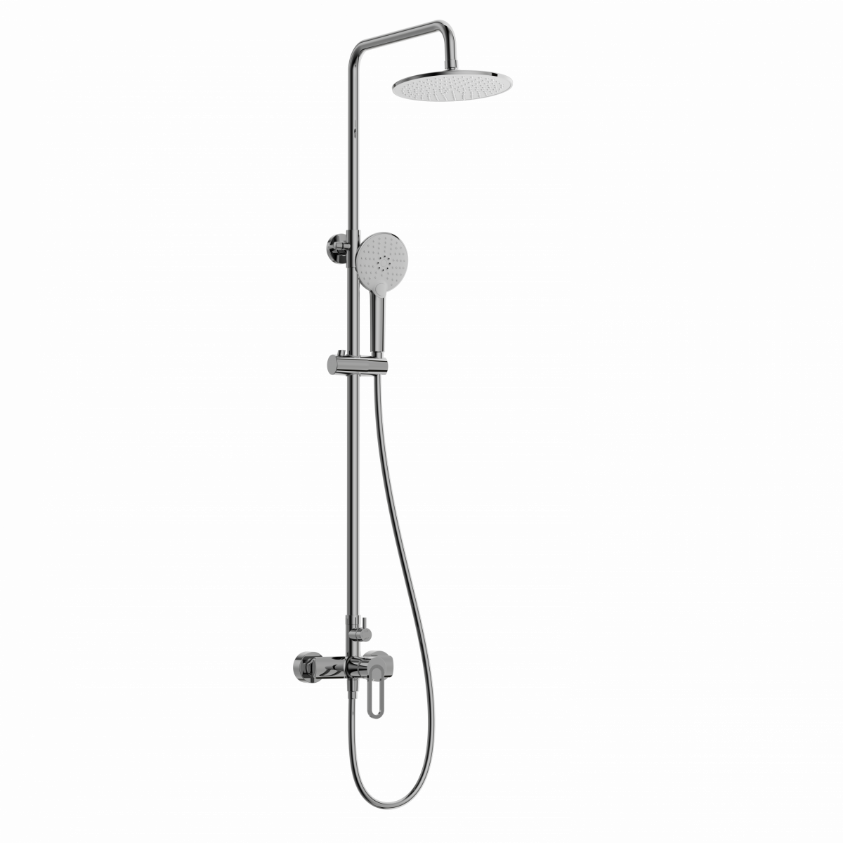 Душевая система WONZON & WOGHAND, Хром (WW-B2166-A-CR)