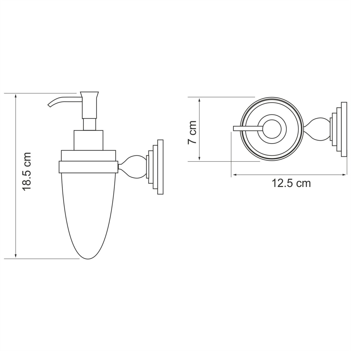 Дозатор WasserKraft 7099