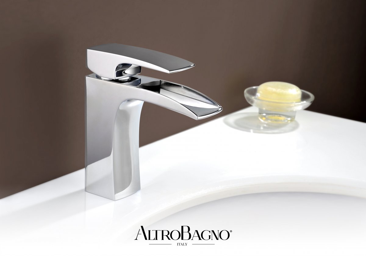 Смеситель для раковины ALTROBAGNO Каската (Cascata) 0110 Cr