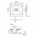 Душевой поддон WasserKraft 41T19