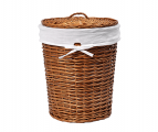 WasserKraft Leine WB-350-L Плетеная корзина для белья с крышкой