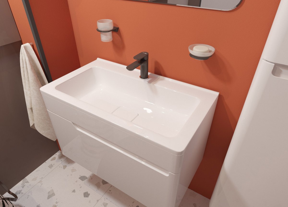 Раковина ESTET Каре Люкс 900х450