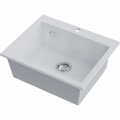 Мойка Omoikiri Omishima 60-WH Glossy Natceramic, белый глянцевый, арт. 4997466