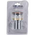Донный клапан без перелива MELANA  (бронза) MLN-330303BR в блистере
