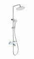 Душевая система с термостатом WONZON & WOGHAND STAY 4, Хром (WW-A3007-T1-CR)