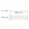 Держатель полотенец WasserKraft 1033PG