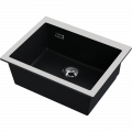 Мойка Omoikiri Omishima 60-U-BL Matt Natceramic,черный, арт. 4997513