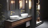 Встраиваемый сенсорный смеситель для раковины TIMO Selene 2073/17SM, матовое золото