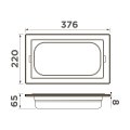 Контейнер Omoikiri DC-03-1-IN нержавеющая сталь