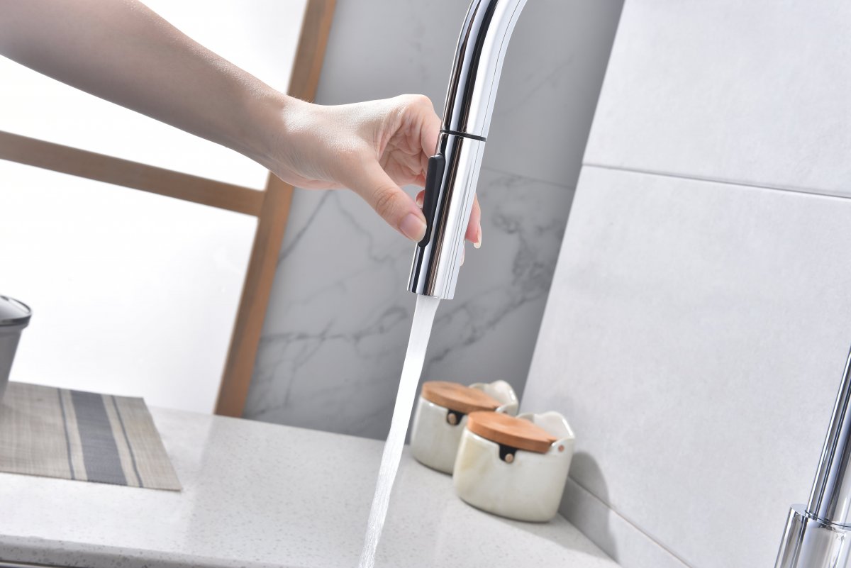 Смеситель для кухни Paulmark SENSO, хром, Se215180-CR