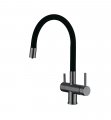 Смеситель кухонный EMAR ЕС - 3015 PVD Dark смеситель
