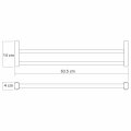 Держатель полотенец WasserKraft 6840