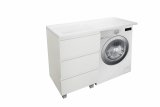 Комплект мебели ESTET Dallas Luxe 1400х482 левосторонний напольный 3 ящика (ШхГхВ) 748х476х860