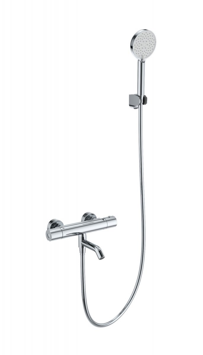Смеситель для ванны с душем и термостатом WONZON & WOGHAND, Хром (WW-B3029-A1-CR)