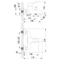 Смеситель Lemark Omega LM3102C для ванны