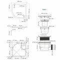 Душевой поддон WasserKraft 26T23