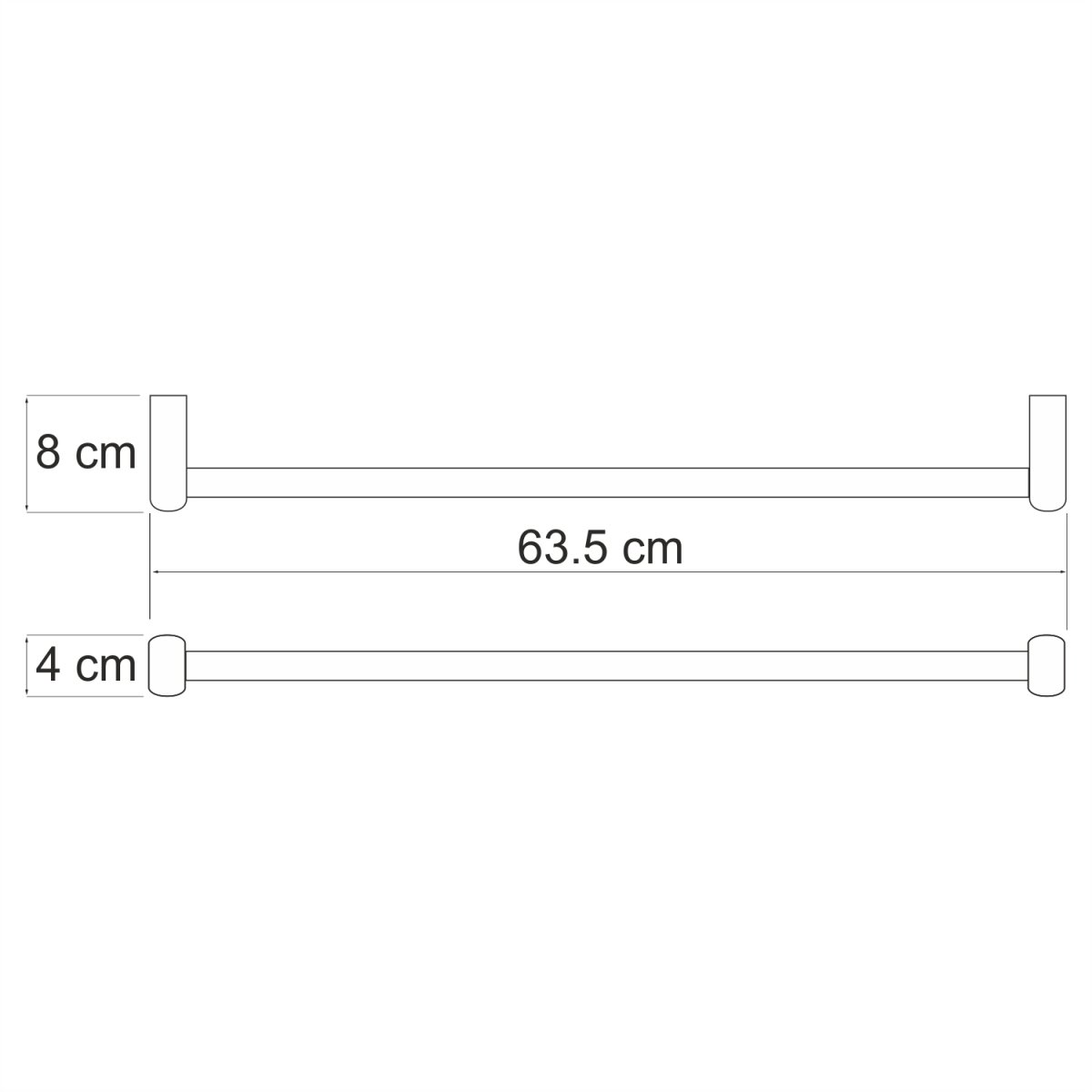 Держатель полотенец WasserKraft 6830