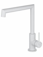 Смеситель для кухни WONZON & WOGHAND, Белый матовый (WW-L1005-MW)