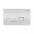 Клавиша смыва D&K Quadro DB1519016, белый