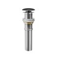 Донный клапан D&K DC9025, черный