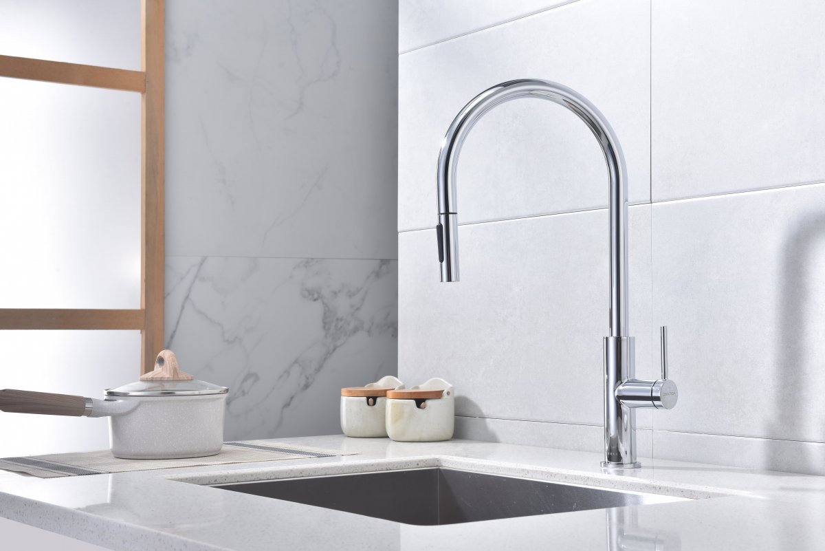 Смеситель для кухни Paulmark SENSO, хром, Se215180-CR
