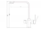 Смеситель ZorG ZR 334 YF-BLACK