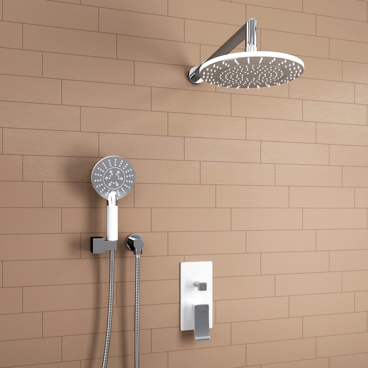 Душевая система Wasserkraft A16067WHITE