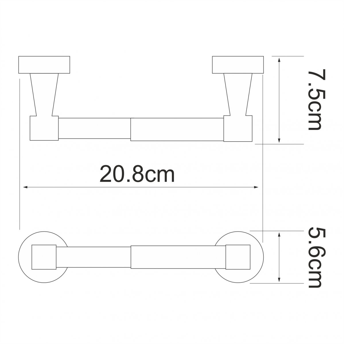 Держатель туалетной бумаги WasserKraft 4022