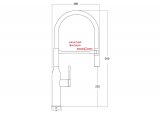 Смеситель Zorg Steel Hammer SH 2022 INOX
