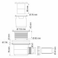 Душевой поддон WasserKraft D454