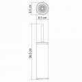Щетка для унитаза WasserKraft 1047