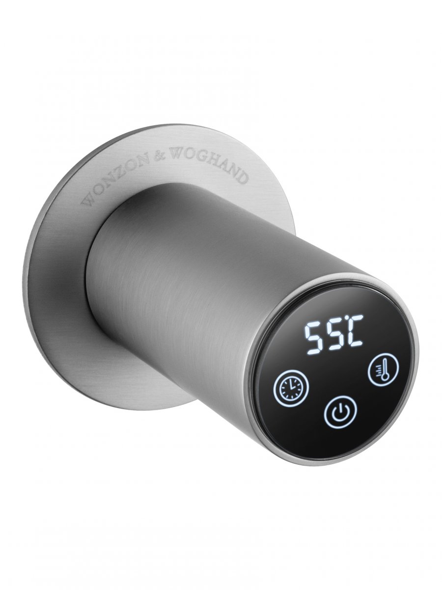 Полотенцесушитель электрический встраиваемый WONZON & WOGHAND DORTMUND, Брашированный никель (WW-A365-BR)