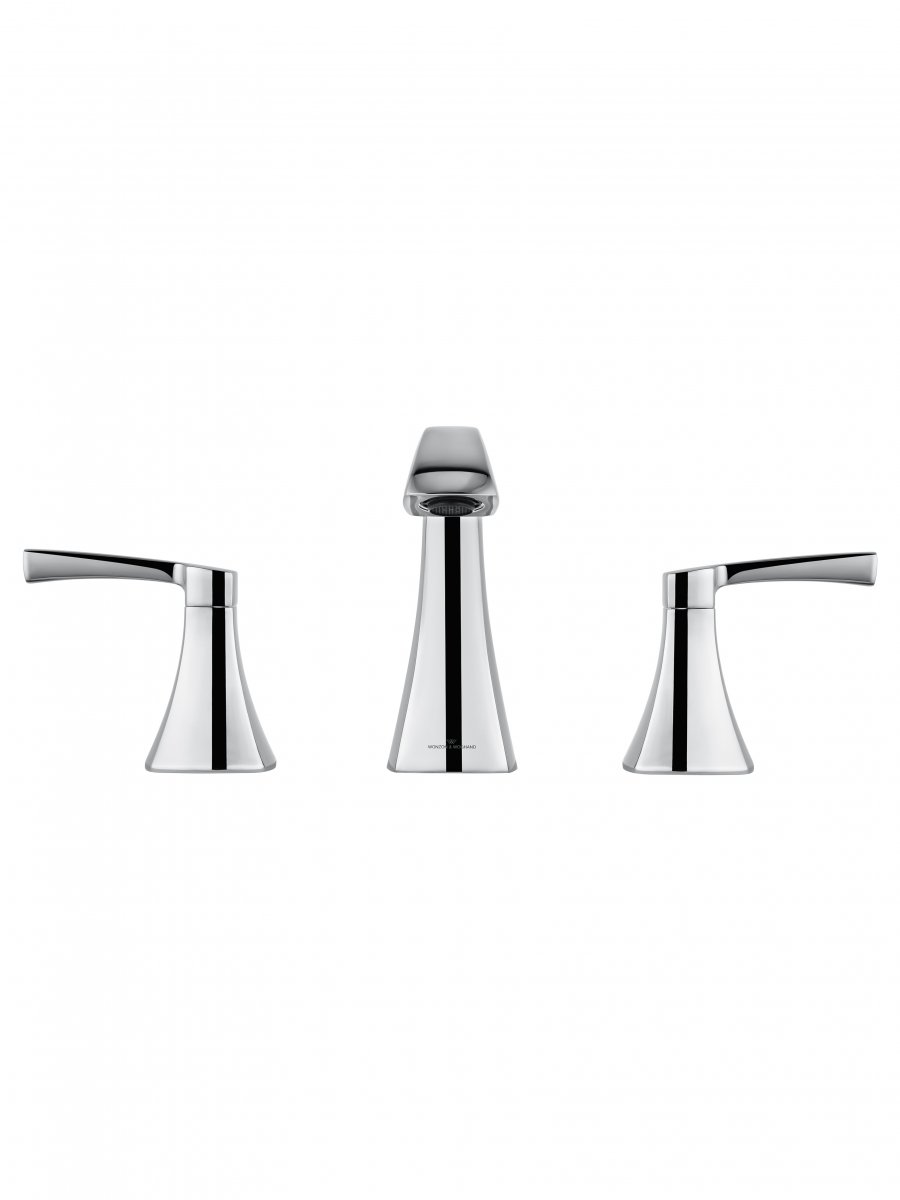 Смеситель для раковины на 3 отверстия WONZON & WOGHAND FLEX, Хром (WW-88083095-CR)
