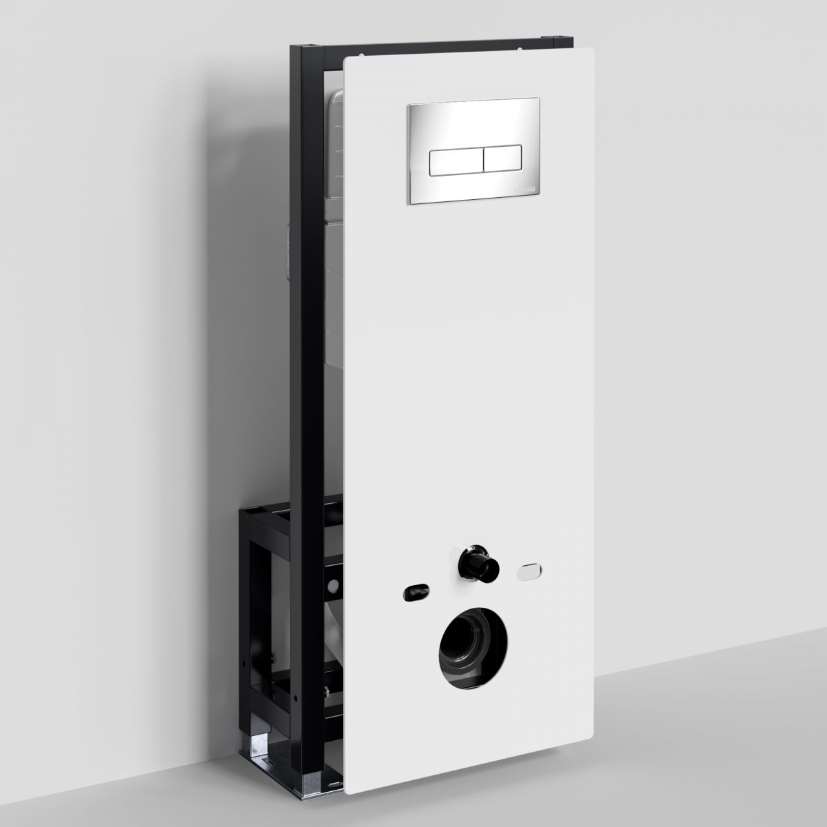 Система инсталляции для унитазов WasserKraft 66TLT.010.ME.WH.CH03