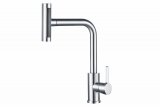 Смеситель Zorg серия Steel Hammer SH 093 CR хром, вытяжная лейка 4 режима