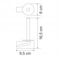 WasserKRAFT Kammel K-8397 Держатель туалетной бумаги