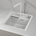 Мойка для кухни Granula Kitchen Space 5002i арктик, 50х51 см, квадратная