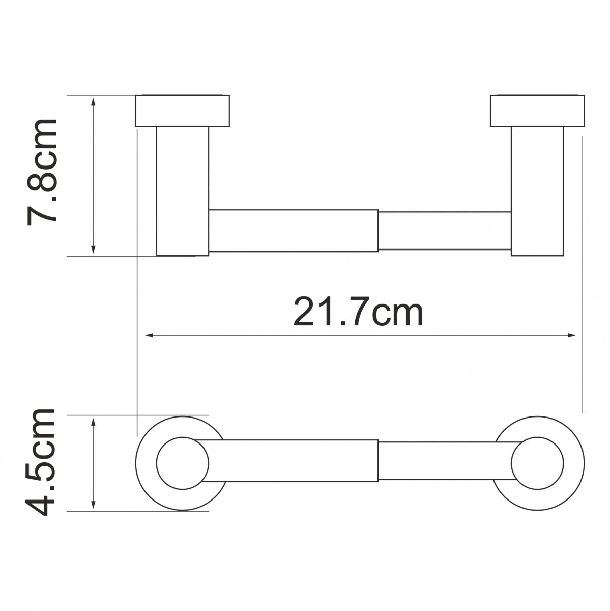 WasserKRAFT Donau K-9422 Держатель туалетной бумаги